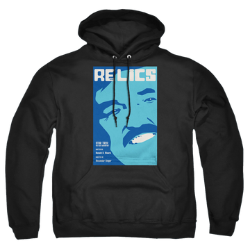 Black pullover hoodie with Star Trek The Next Generation Tng Season 6 Episode 4 graphic