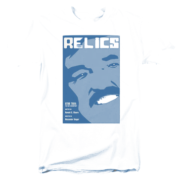 Black men's regular fit t-shirt with Star Trek Tng Season 6 Episode 4 graphic