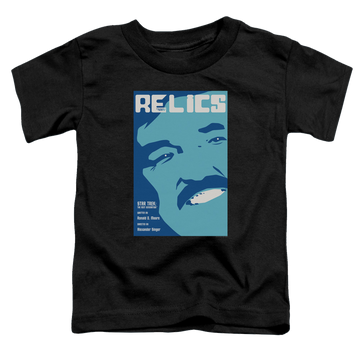 Black toddler t-shirt with Star Trek The Next Generation Tng Season 6 Episode 4 graphic