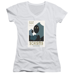 Star Trek The Next Generation Tng Season 6 Episode 5 - Juniors V-Neck T-Shirt Juniors V-Neck T-Shirt Star Trek   