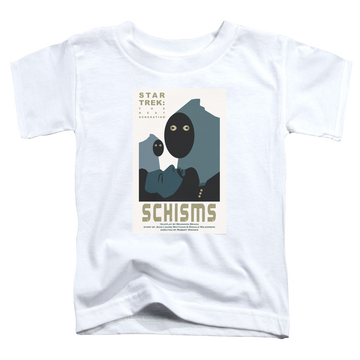 White toddler t-shirt with Star Trek The Next Generation Tng Season 6 Episode 5 graphic