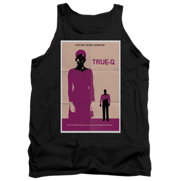 Black men's tank with Star Trek The Next Generation Tng Season 6 Episode 6 graphic