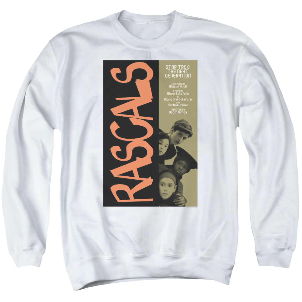 Star Trek The Next Generation Tng S6 Ep7 - Men's Crewneck Sweatshirt Men's Crewneck Sweatshirt Star Trek   