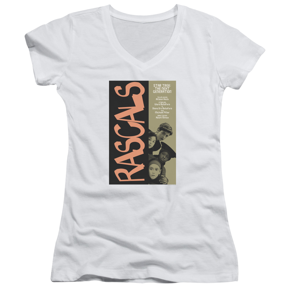 Star Trek The Next Generation Tng Season 6 Episode 7 - Juniors V-Neck T-Shirt Juniors V-Neck T-Shirt Star Trek   