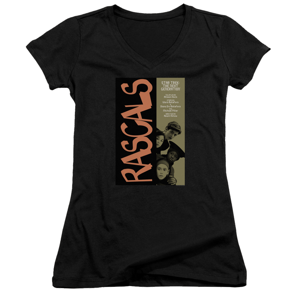 Star Trek The Next Generation Tng Season 6 Episode 7 - Juniors V-Neck T-Shirt Juniors V-Neck T-Shirt Star Trek   