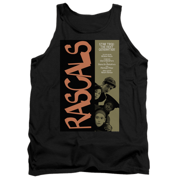 Black men's tank with Star Trek The Next Generation Tng Season 6 Episode 7 graphic