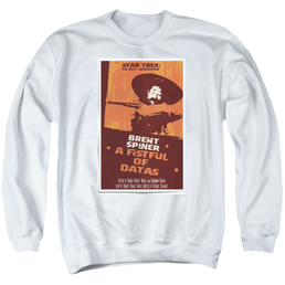 Star Trek The Next Generation Tng S6 Ep8 - Men's Crewneck Sweatshirt Men's Crewneck Sweatshirt Star Trek   