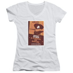 Star Trek The Next Generation Tng Season 6 Episode 8 - Juniors V-Neck T-Shirt Juniors V-Neck T-Shirt Star Trek   