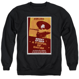 Star Trek The Next Generation Tng S6 Ep8 - Men's Crewneck Sweatshirt Men's Crewneck Sweatshirt Star Trek   