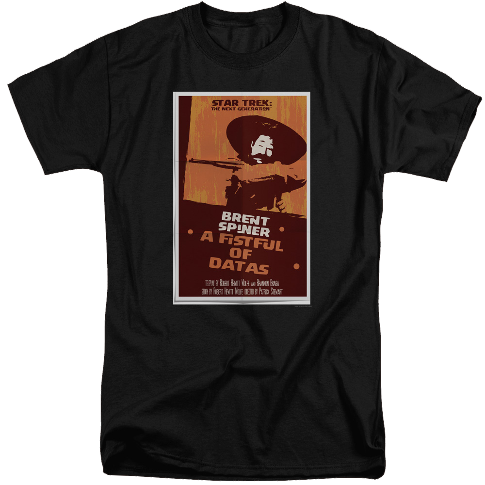 Star Trek The Next Generation Tng Season 6 Episode 8 - Men's Tall Fit T-Shirt Men's Tall Fit T-Shirt Star Trek   