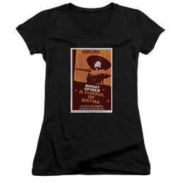 Star Trek The Next Generation Tng Season 6 Episode 8 - Juniors V-Neck T-Shirt Juniors V-Neck T-Shirt Star Trek   