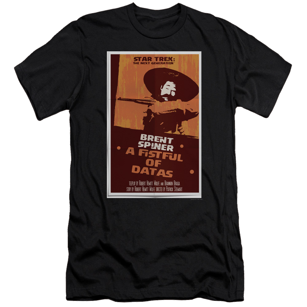 Star Trek The Next Generation Tng Season 6 Episode 8 - Men's Premium Slim Fit T-Shirt Men's Premium Slim Fit T-Shirt Star Trek   