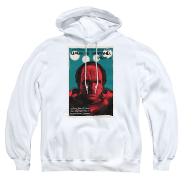 White pullover hoodie with Star Trek The Next Generation Tng Season 6 Episode 10 graphic