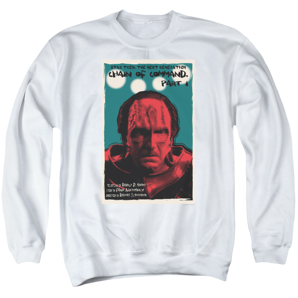 Star Trek The Next Generation Tng S6 Ep10 - Men's Crewneck Sweatshirt Men's Crewneck Sweatshirt Star Trek   