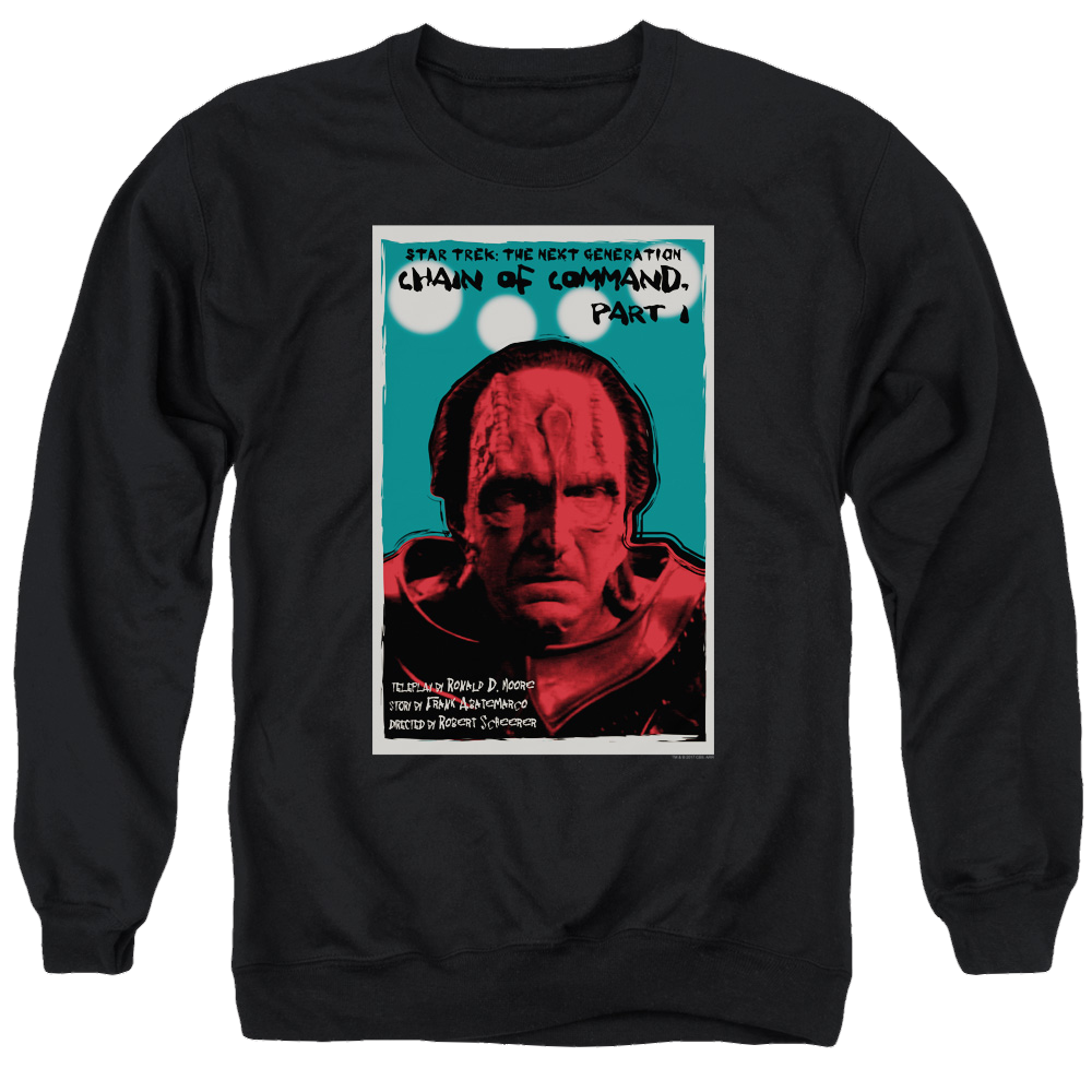 Star Trek The Next Generation Tng S6 Ep10 - Men's Crewneck Sweatshirt Men's Crewneck Sweatshirt Star Trek   