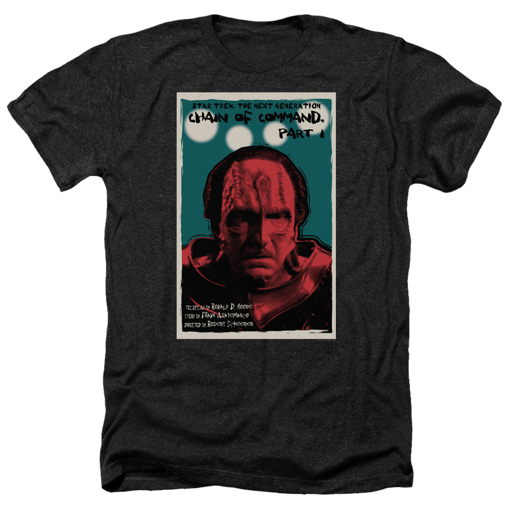 Star Trek The Next Generation Tng Season 6 Episode 10 - Men's Heather T-Shirt Men's Heather T-Shirt Star Trek   