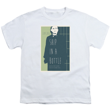 White youth t-shirt for ages 8 to 12 with Star Trek The Next Generation Tng Season 6 Episode 12 graphic