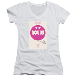 Star Trek The Next Generation Tng Season 6 Episode 13 - Juniors V-Neck T-Shirt Juniors V-Neck T-Shirt Star Trek   