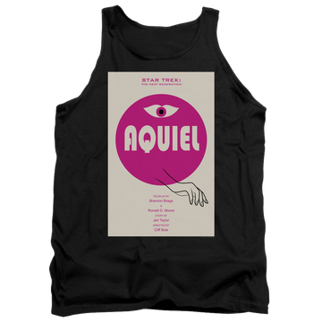 Black men's tank with Star Trek The Next Generation Tng Season 6 Episode 13 graphic
