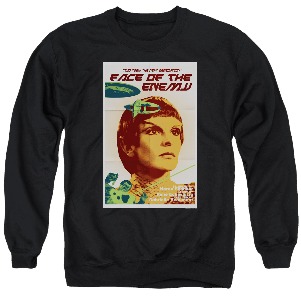 Star Trek The Next Generation Tng S6 Ep14 - Men's Crewneck Sweatshirt Men's Crewneck Sweatshirt Star Trek   