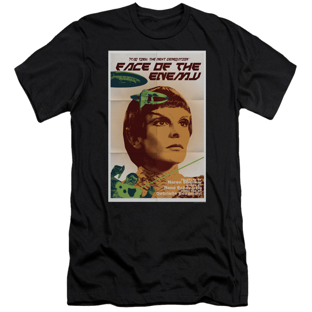 Star Trek The Next Generation Tng Season 6 Episode 14 - Men's Premium Slim Fit T-Shirt Men's Premium Slim Fit T-Shirt Star Trek   
