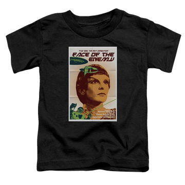 Black toddler t-shirt with Star Trek The Next Generation Tng Season 6 Episode 14 graphic