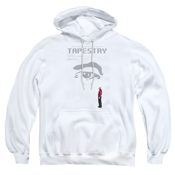 White pullover hoodie with Star Trek The Next Generation Tng Season 6 Episode 15 graphic