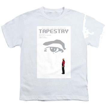 White youth t-shirt for ages 8 to 12 with Star Trek The Next Generation Tng Season 6 Episode 15 graphic
