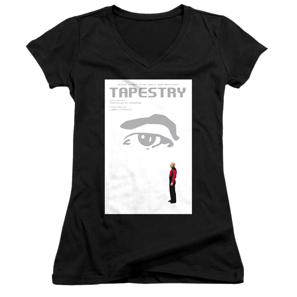 Star Trek The Next Generation Tng Season 6 Episode 15 - Juniors V-Neck T-Shirt Juniors V-Neck T-Shirt Star Trek   