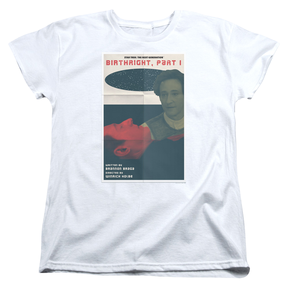 Star Trek The Next Generation Tng Season 6 Episode 16 - Women's T-Shirt Women's T-Shirt Star Trek   