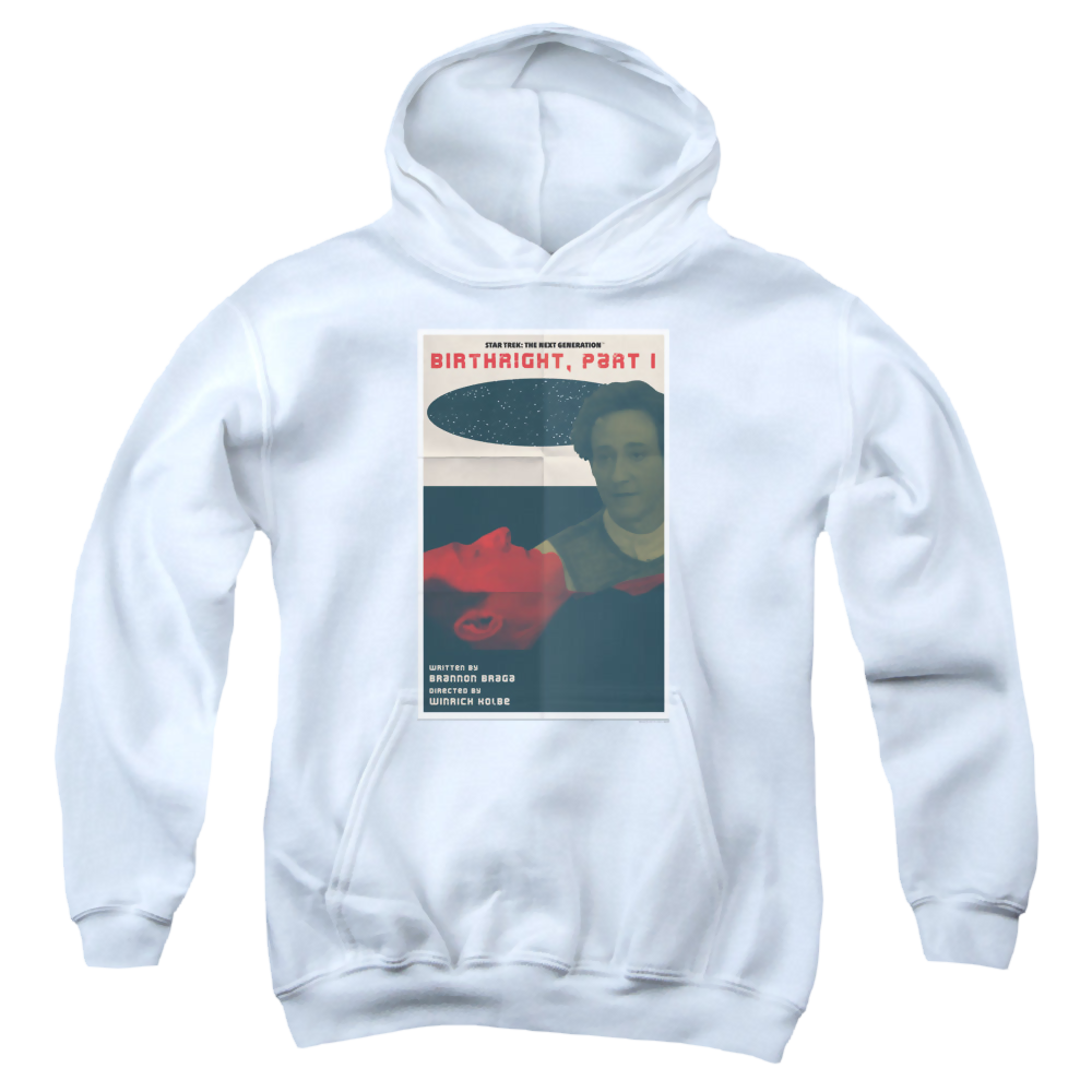 Star Trek The Next Generation Tng Season 6 Episode 16 - Youth Hoodie Youth Hoodie (Ages 8-12) Star Trek   