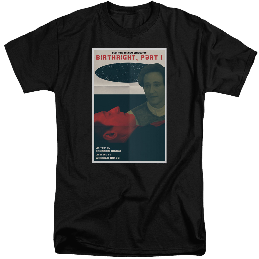 Star Trek The Next Generation Tng Season 6 Episode 16 - Men's Tall Fit T-Shirt Men's Tall Fit T-Shirt Star Trek   