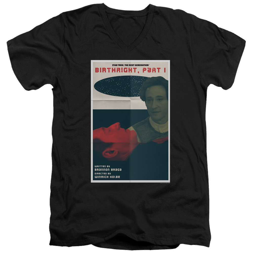 Star Trek The Next Generation Tng Season 6 Episode 16 - Men's V-Neck T-Shirt Men's V-Neck T-Shirt Star Trek   