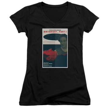 Star Trek The Next Generation Tng Season 6 Episode 16 - Juniors V-Neck T-Shirt Juniors V-Neck T-Shirt Star Trek   