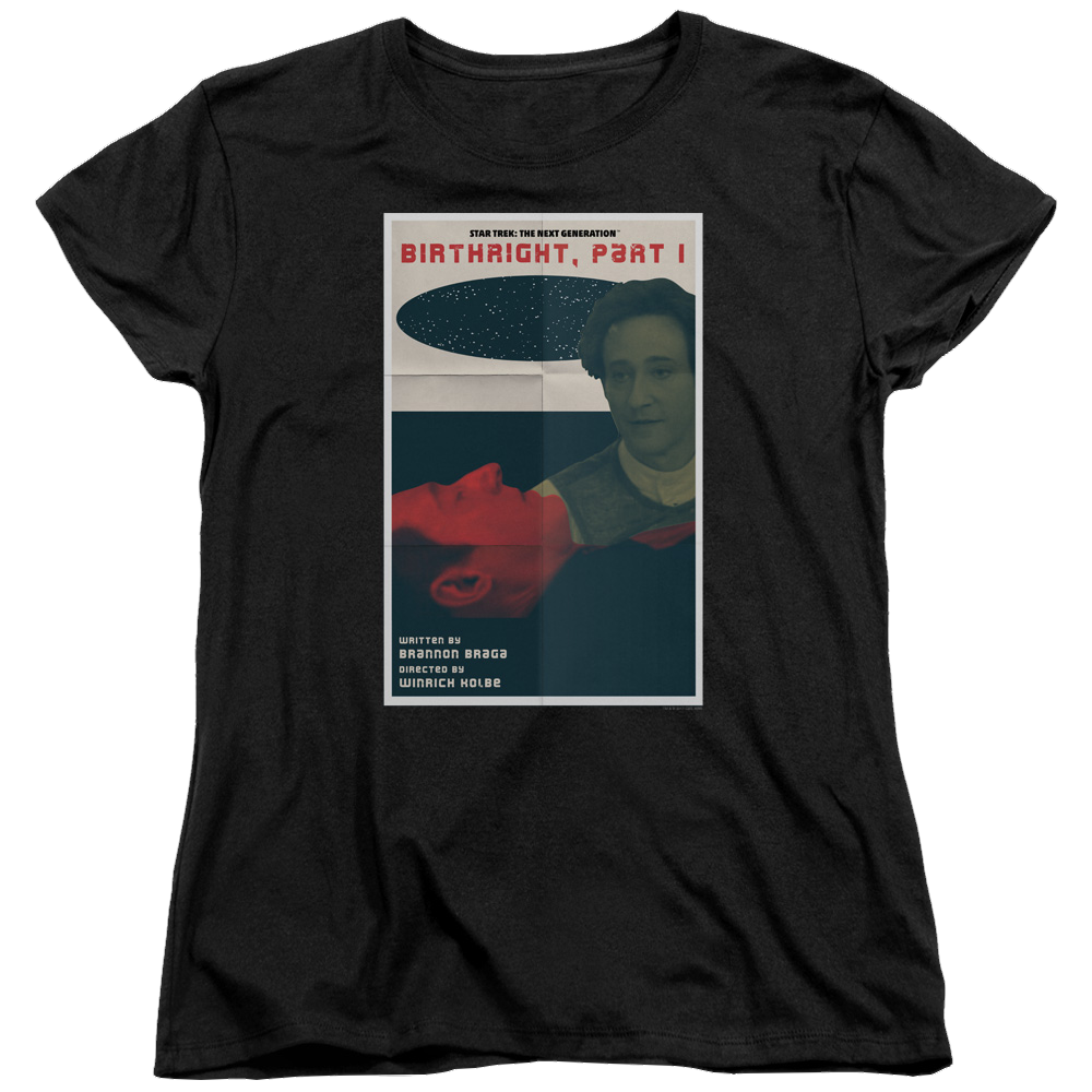 Star Trek The Next Generation Tng Season 6 Episode 16 - Women's T-Shirt Women's T-Shirt Star Trek   