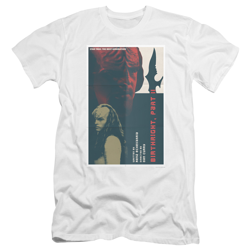 Star Trek The Next Generation Tng Season 6 Episode 17 - Men's Premium Slim Fit T-Shirt Men's Premium Slim Fit T-Shirt Star Trek   