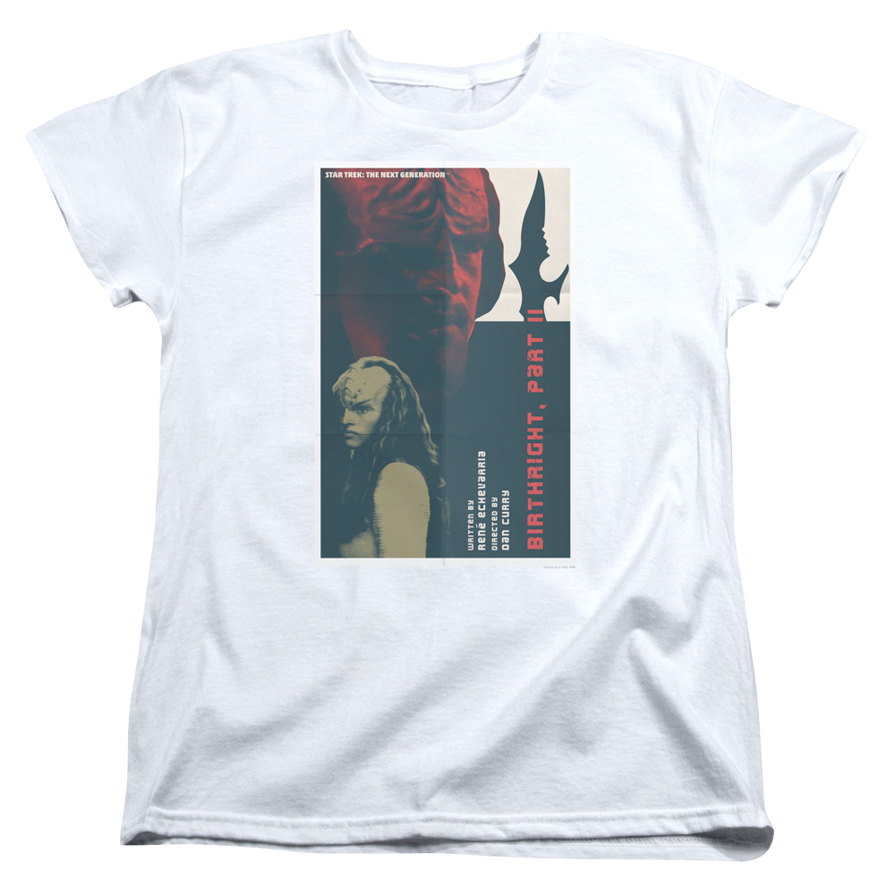 Star Trek The Next Generation Tng Season 6 Episode 17 - Women's T-Shirt Women's T-Shirt Star Trek   