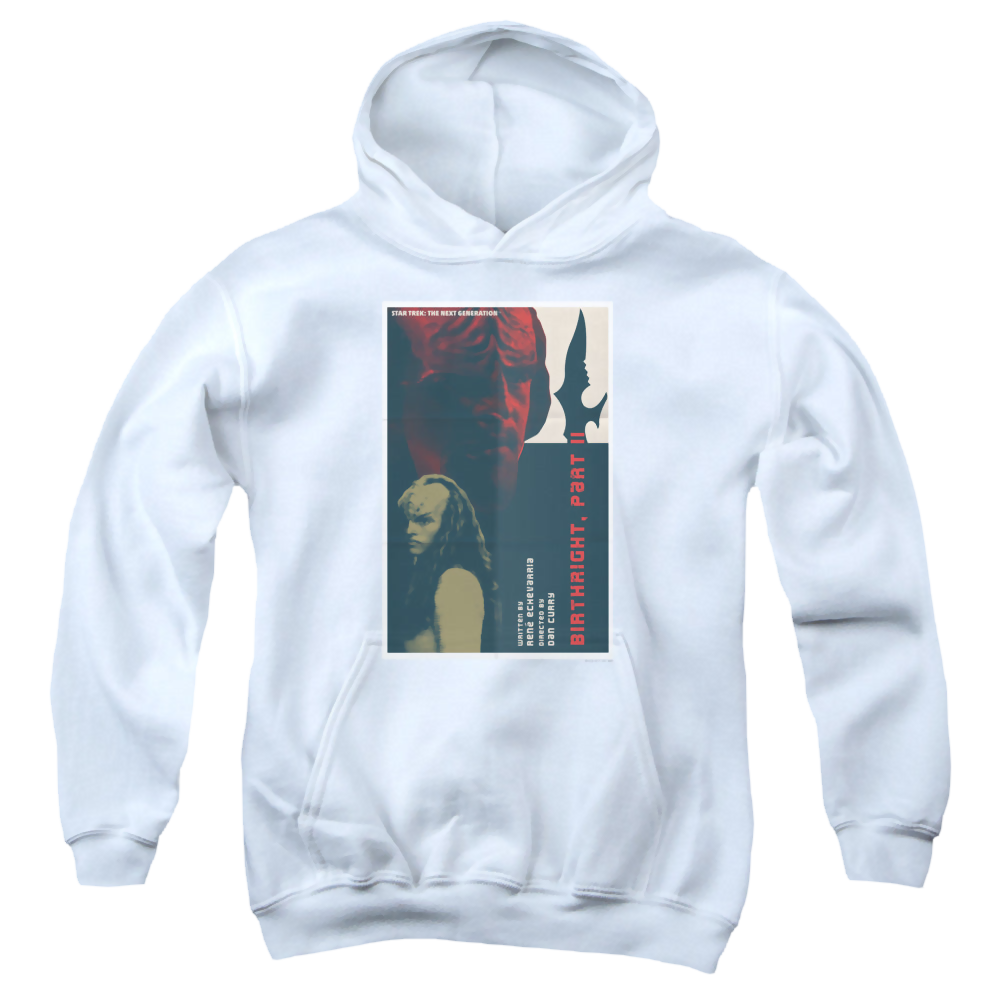 Star Trek The Next Generation Tng Season 6 Episode 17 - Youth Hoodie Youth Hoodie (Ages 8-12) Star Trek   