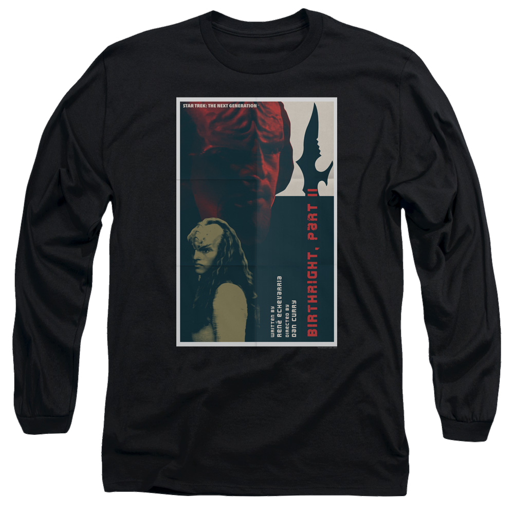 Star Trek The Next Generation Season 6 Episode 17 - Men's Long Sleeve Men's Long Sleeve T-Shirt Star Trek   