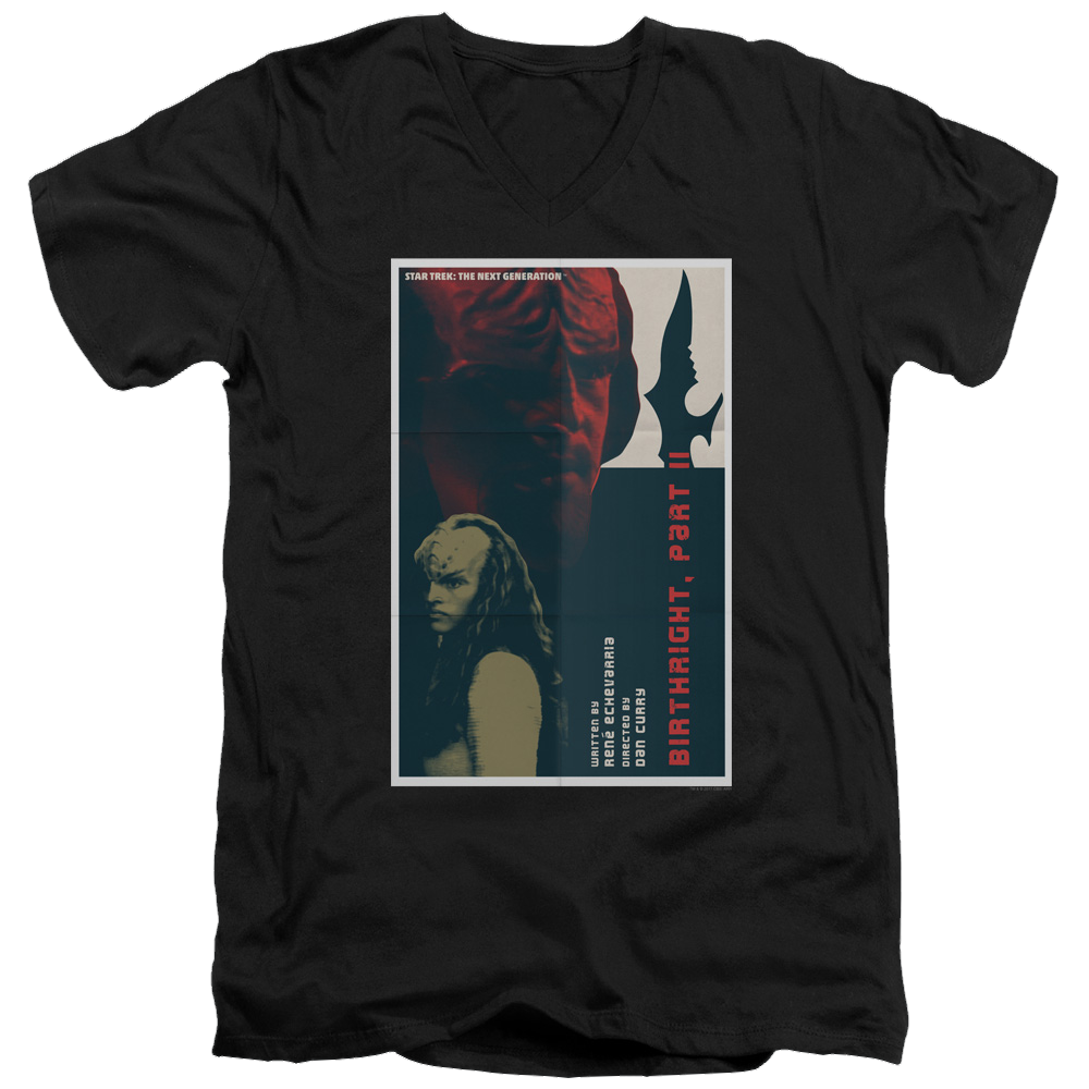 Star Trek The Next Generation Tng Season 6 Episode 17 - Men's V-Neck T-Shirt Men's V-Neck T-Shirt Star Trek   
