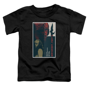 Black toddler t-shirt with Star Trek The Next Generation Tng Season 6 Episode 17 graphic