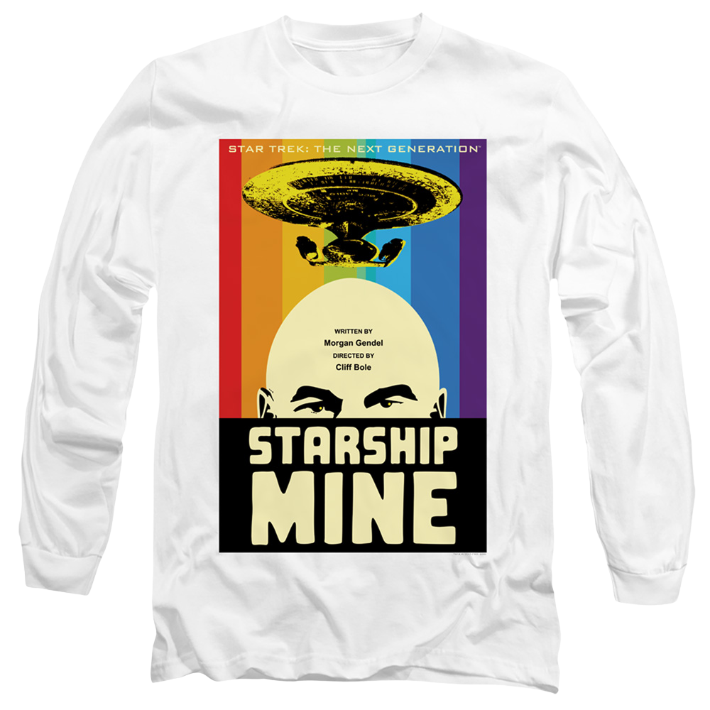 Star Trek The Next Generation Tng S6 Ep18 - Men's Long Sleeve T-Shirt Men's Long Sleeve T-Shirt Star Trek   