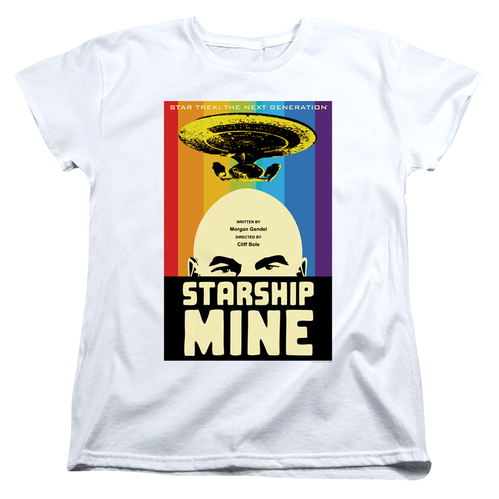 Star Trek The Next Generation Tng Season 6 Episode 18 - Women's T-Shirt Women's T-Shirt Star Trek   