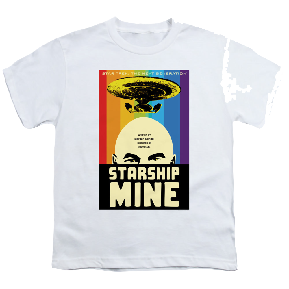Star Trek The Next Generation Tng Season 6 Episode 18 - Youth T-Shirt Youth T-Shirt (Ages 8-12) Star Trek   