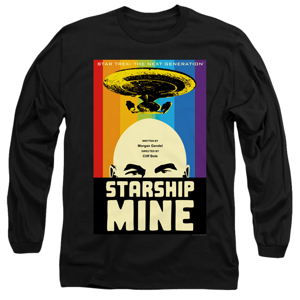 Star Trek The Next Generation Tng S6 Ep18 - Men's Long Sleeve T-Shirt Men's Long Sleeve T-Shirt Star Trek   