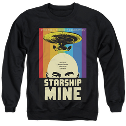 Star Trek The Next Generation Tng S6 Ep18 - Men's Crewneck Sweatshirt Men's Crewneck Sweatshirt Star Trek   