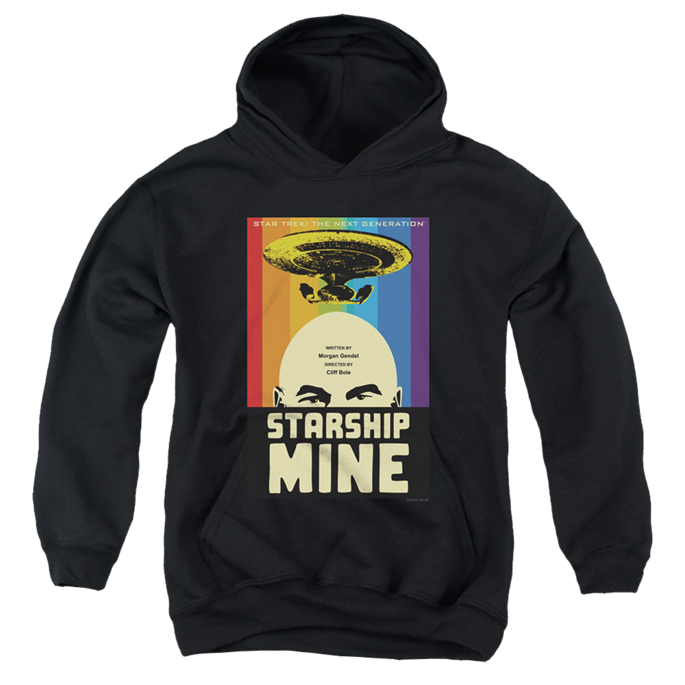 Star Trek The Next Generation Tng Season 6 Episode 18 - Youth Hoodie Youth Hoodie (Ages 8-12) Star Trek   