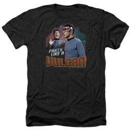 Star Trek Party Like A Vulcan Men's Heather T-Shirt Men's Heather T-Shirt Star Trek   