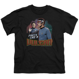 Star Trek The Original Series Party Like A Vulcan - Youth T-Shirt Youth T-Shirt (Ages 8-12) Star Trek   