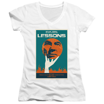 Star Trek The Next Generation Tng Season 6 Episode 19 - Juniors V-Neck T-Shirt Juniors V-Neck T-Shirt Star Trek   